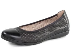 Discount Caprice, sommerliche Damen-Ballerinas, Weite G, mit Gummizug Damen Ballerinas