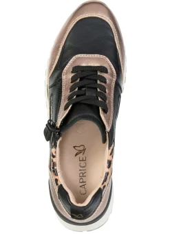 New Caprice, trendige Damen-Sneaker, Weite G, mit herausnehmbarem Lederfußbett Damen Sneaker & Sportschuhe|Schnürschuhe
