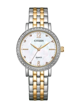 Clearance Citizen Quartz-Damenuhr mit Perlmutt-Einlage Damen Quarzuhren