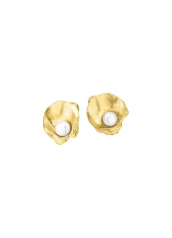 Outlet Clipstecker mit Süßwasser-Zuchtperle Damen Ohrschmuck