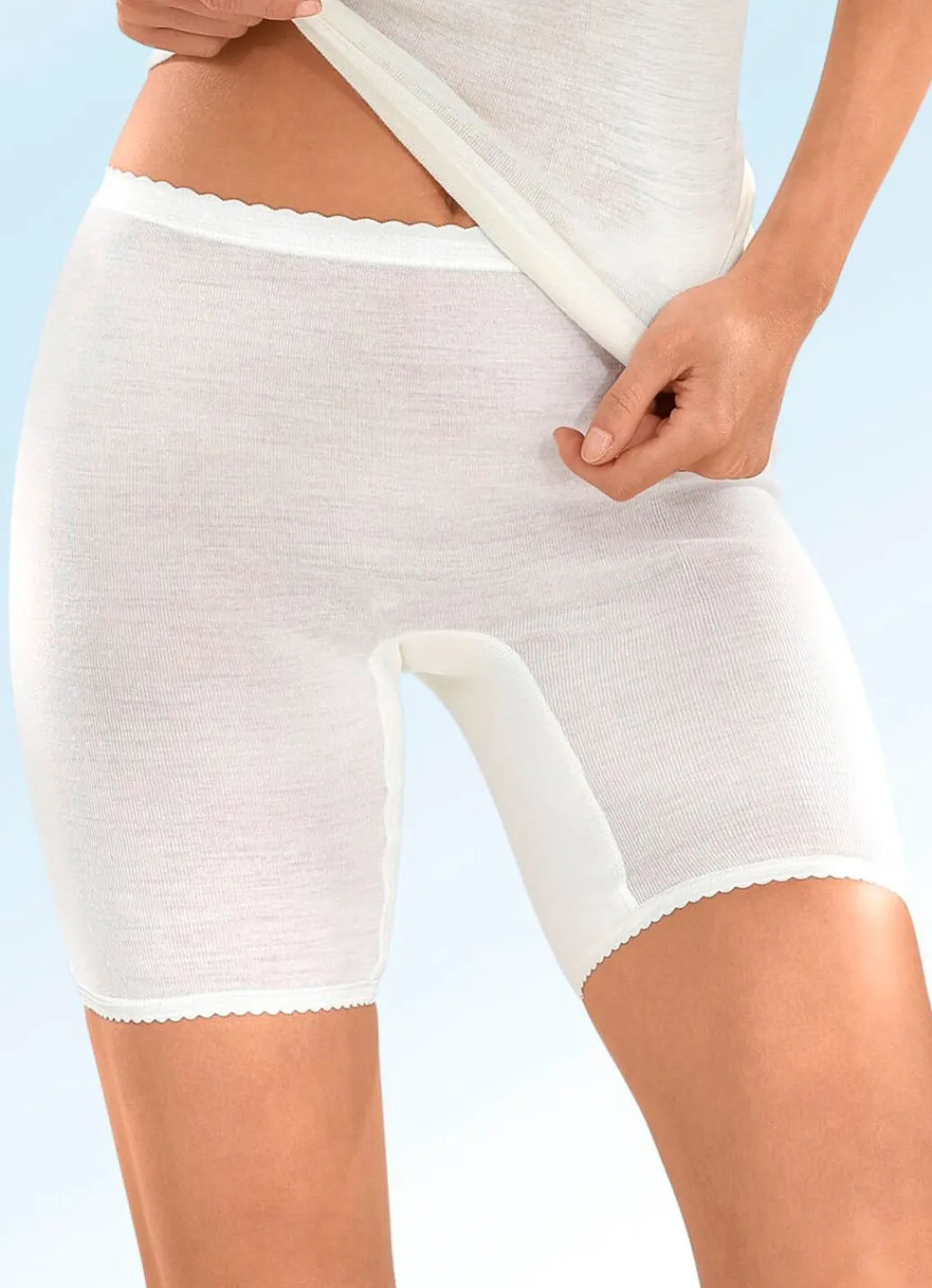 Outlet Con-ta Zweierpack Schlüpfer mit Schurwolle Damen Thermounterwäsche|Schlüpfer