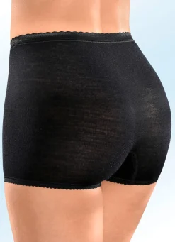 Outlet Con-ta Zweierpack Schlüpfer mit elastischen Abschlüssen Damen Schlüpfer