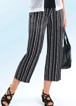 Damen Mona Schlupfhosen|Culotten<Culotte in aktueller Streifendessnierung