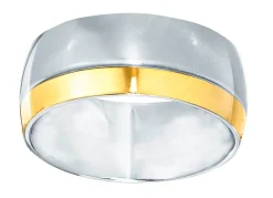 Damenring in Hochglanz und in Bicolor Damen Ringe|Modeschmuck