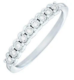 Sale Damenring in Weißgold mit Brillanten Damen Ringe