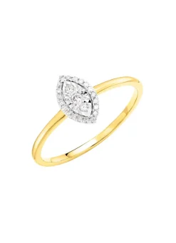 Sale Damenring mit 3 Brillanten und 20 Diamanten Damen Ringe