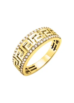 Best Damenring mit Meandermuster Damen Ringe