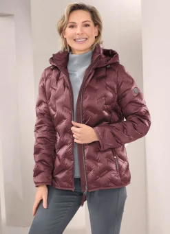 Damen Mona Daunenjacken<Daunenjacke mit abnehmbarer Kapuze