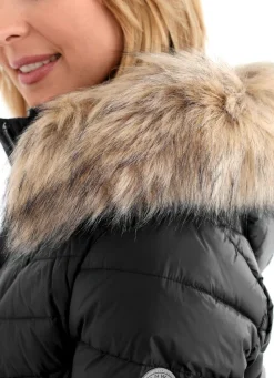 Damen Mona Daunenjacken<Daunenjacke mit abnehmbarer Kapuze
