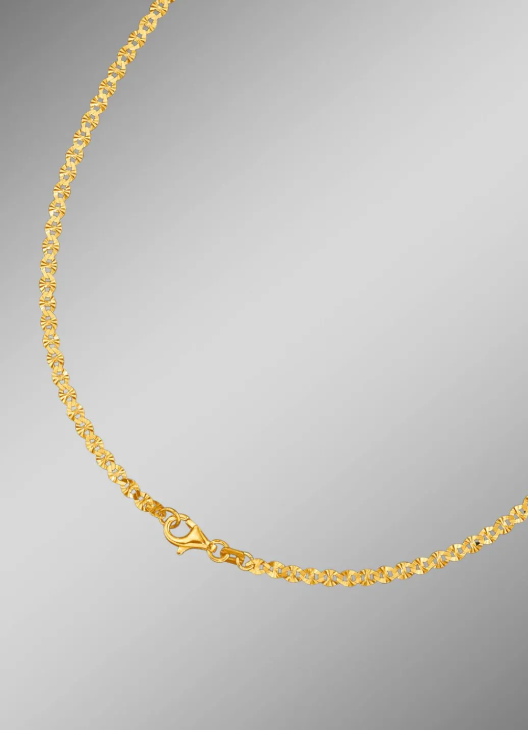 Online Diamantierte Blättchenkette, verschiedene Ausführungen Damen Halsketten