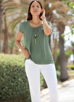 Damen Mona Tuniken|Basics<Doppellagige Tunika