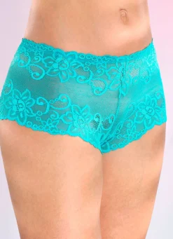 New Dreierpack Pants aus Elastikspitze Damen Slips|Dessous