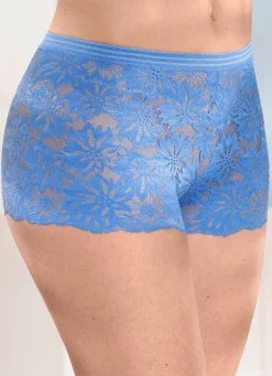 Hot Dreierpack Pants aus elastischer Spitze Damen Slips|Dessous