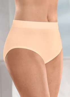 Sale Dreierpack Slips mit bequemem Weichbund Damen Slips