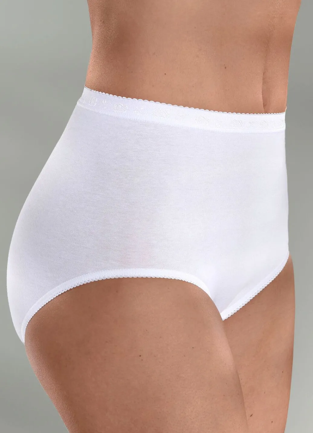 Best Dreierpack Slips mit elastischen Abschlüssen Damen Slips