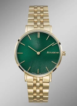 Sale Dugena-Quartz-Damenuhr mit Edelstahlbandgehäuse Damen Quarzuhren