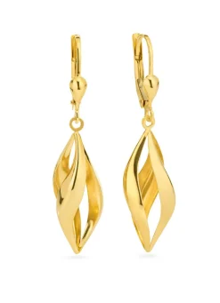 Damen Mona Ohrschmuck<Durchbrochene Ohrringe aus Gold
