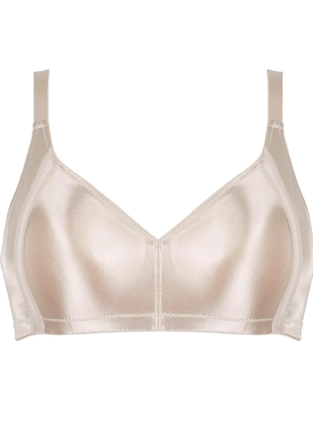 Edel glänzender Naturana BH Damen T-Shirt-Bh|Bh Ohne Bügel