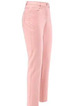 Damen Mona Lange Hosen|Jeans<Edeljeans mit Stickerei in 7/8-Länge