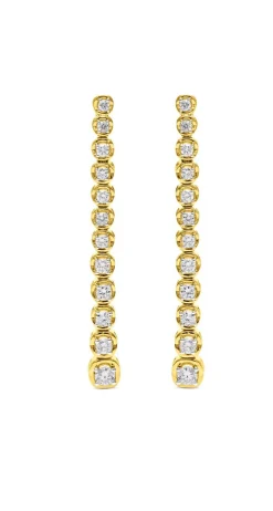 New Edle Ohrstecker mit Brillanten Damen Ohrschmuck