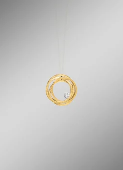 Outlet Edler Anhänger mit Brillant Damen Anhänger