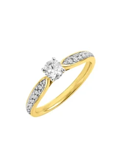 Sale Edler Damenring mit Brillanten und Diamanten Damen Ringe