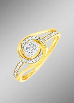 Best Edler Damenring mit Diamanten Damen Ringe