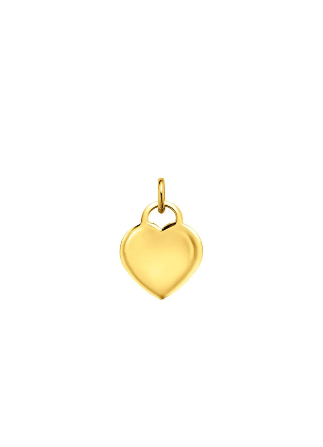 Hot Ein tolles Geschenk: Herz-Anhänger aus Gold 585/- fein Damen Anhänger