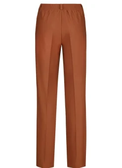 Damen Mona Lange Hosen<Elegante Hose mit apartem Zieranhänger