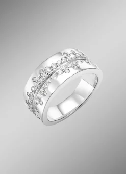 Sale Eleganter Damenring mit synth. Zirkonia Damen Ringe