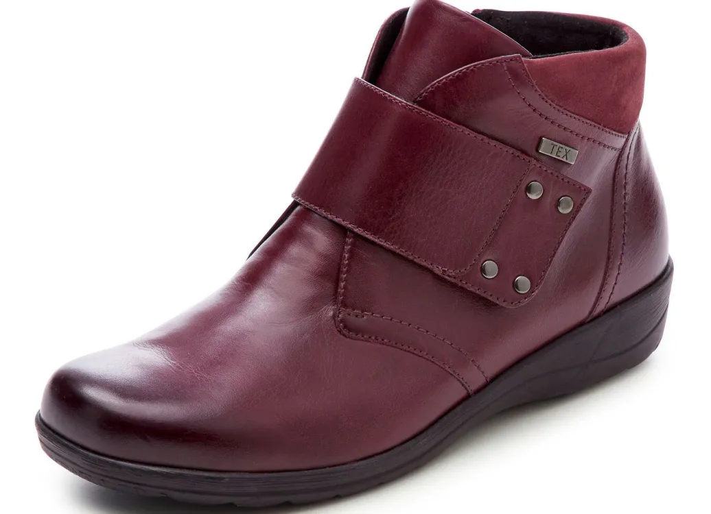 ELENA EDEN, atmungsaktive Damen-Boots, Weite H, mit Reißverschluss Damen Stiefel & Stiefeletten