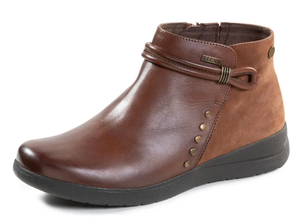 Outlet ELENA EDEN, atmungsaktive Damen-Boots, Weite H, mit herausnehmbarem Fußbett Damen Stiefel & Stiefeletten