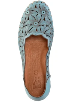 Outlet ELENA EDEN Ballerina mit interessanter Prägung Damen Ballerinas