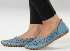 Outlet ELENA EDEN Ballerina mit interessanter Prägung Damen Ballerinas