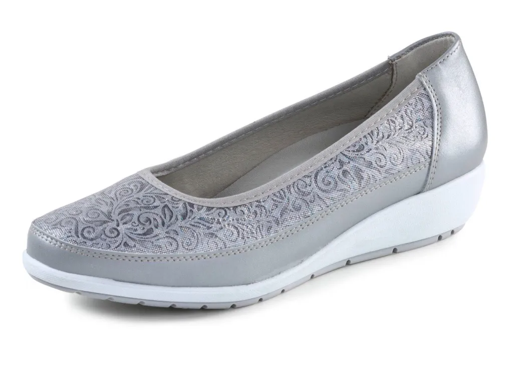 Hot ELENA EDEN, bequeme Damen-Ballerinas, Weite G, mit herausnehmbarem Fußbett Damen Ballerinas