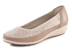Hot ELENA EDEN, bequeme Damen-Ballerinas, Weite G, mit herausnehmbarem Fußbett Damen Ballerinas