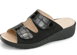 Best ELENA EDEN, bequeme Damen-Pantoletten, Weite H, mit herausnehmbarem Fußbett Damen Pantoletten