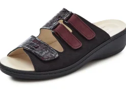 Clearance ELENA EDEN, bequeme Damen-Pantoletten, Weite H, mt herausnehmbarem Fußbett Damen Pantoletten