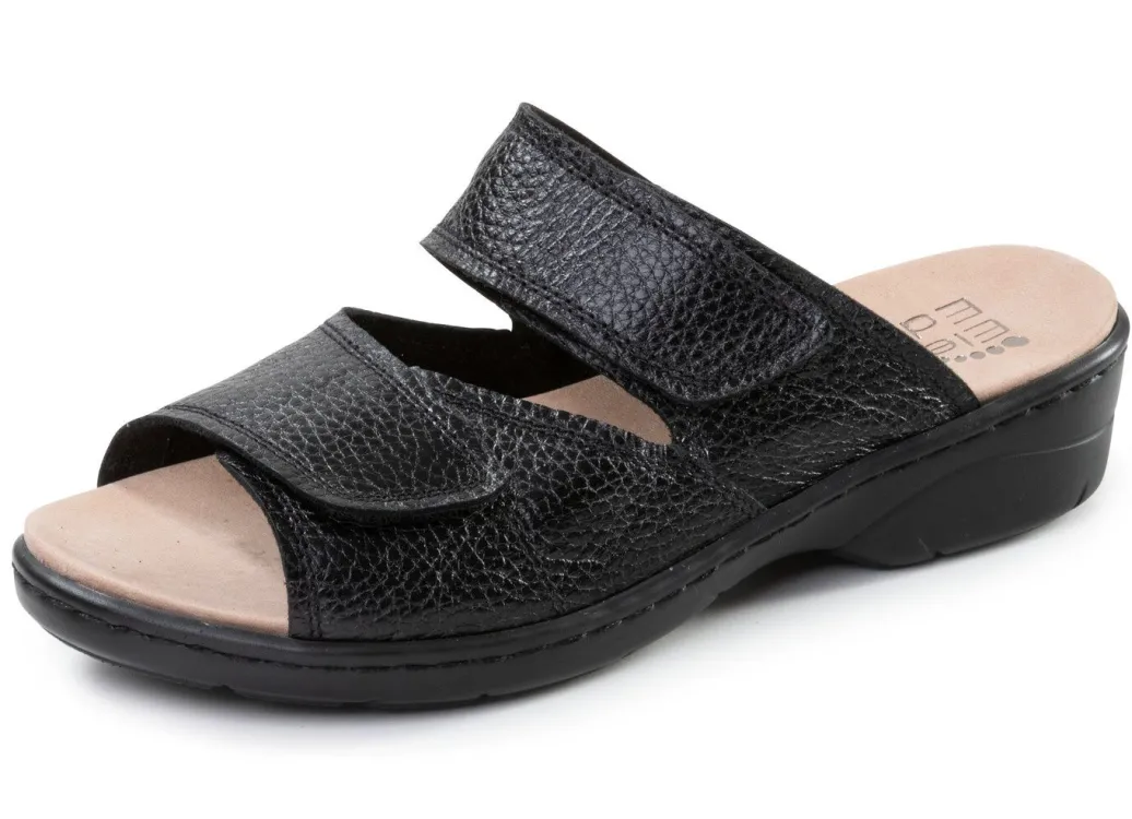 New ELENA EDEN, bequeme Damen-Pantoletten, Weite H, mit herausnehmbarem Fußbett Damen Pantoletten