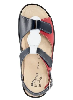 Best ELENA EDEN, bequeme Damen-Sandalen, Weite H, mit herausnehmbarem Fußbett Damen Sandalen