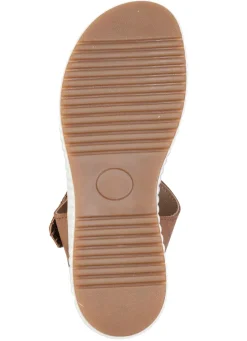 Best ELENA EDEN, bequeme Damen-Sandalen, Weite H, mit herausnehmbarem Fußbett Damen Sandalen