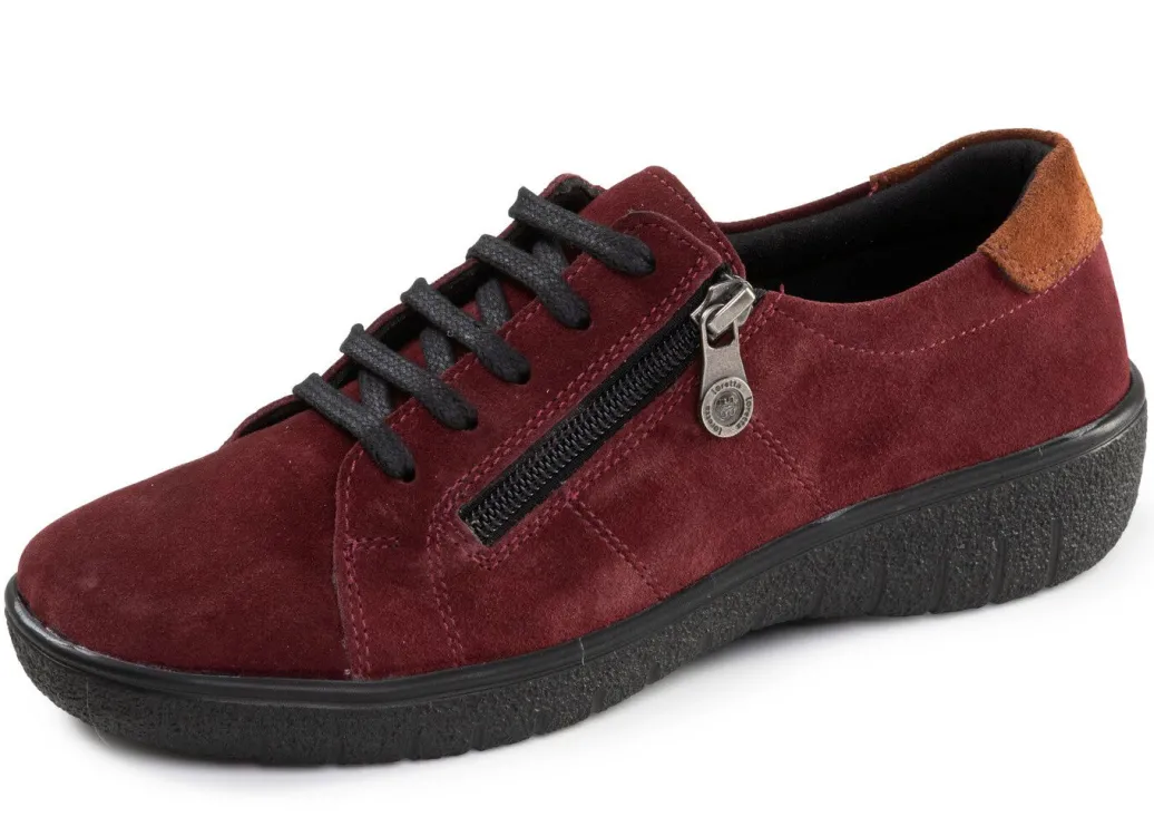 Sale ELENA EDEN, bequeme Damen-Schnürschuhe, Weite G, mit herausnehmbarem Fußbett Damen Schnürschuhe