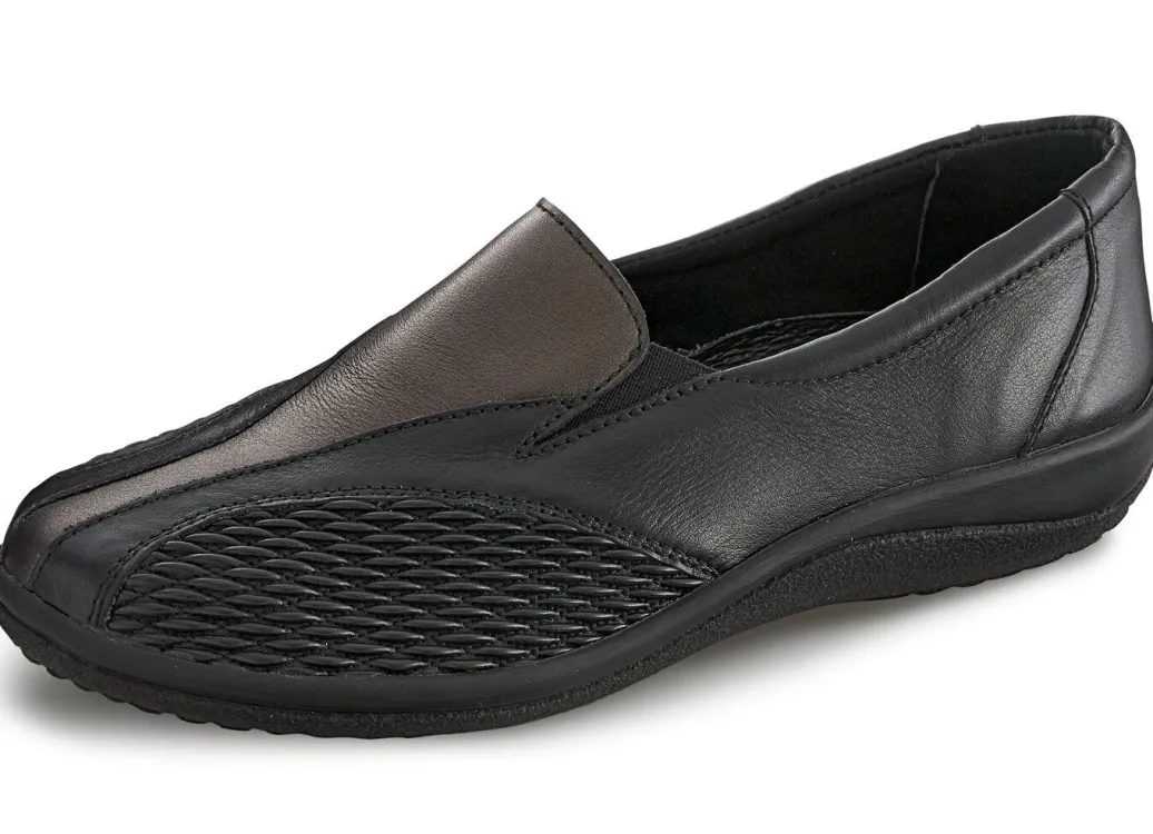 Best ELENA EDEN, bequeme Damen-Slipper, Weite G, mit herausnehmbarem Fußbett Damen Slipper