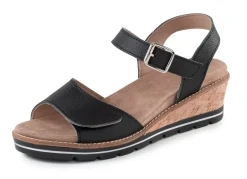 Clearance ELENA EDEN, bequeme Damen-Sandaletten, Weite H, mit herausnehmbarem Fußbett Damen Sandalen