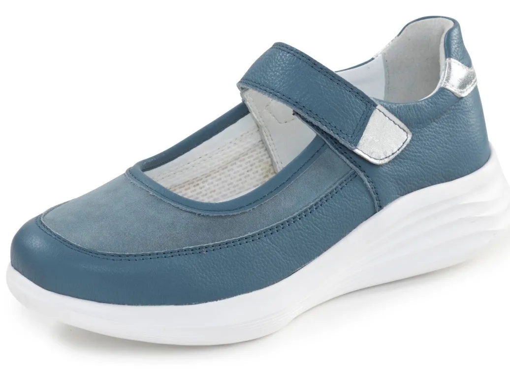 ELENA EDEN, bequeme Damen-Spangenschuhe, Weite H, mit herausnehmbarem Fußbett Damen Slipper