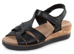 New ELENA EDEN, bequeme Damen-Sandalen, Weite H, mit herausnehmbarem Fußbett Damen Sandalen