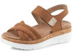 Hot ELENA EDEN, bequeme Damen-Sandalen, Weite H, mit herausnehmbarem Fußbett Damen Sandalen
