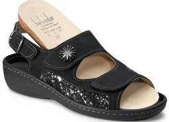 Hot ELENA EDEN, bequeme Damen-Sandalen, Weite H, mit herausnehmbarem Fußbett Damen Sandalen