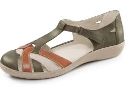 Discount ELENA EDEN, bequeme Damen-Sandalen, Weite H, mit Klettspange Damen Sandalen