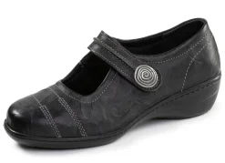 Discount ELENA EDEN, bequeme Damen-Spangenschuhe, Weite H, mit herausnehmbarem Fußbett Damen Ballerinas